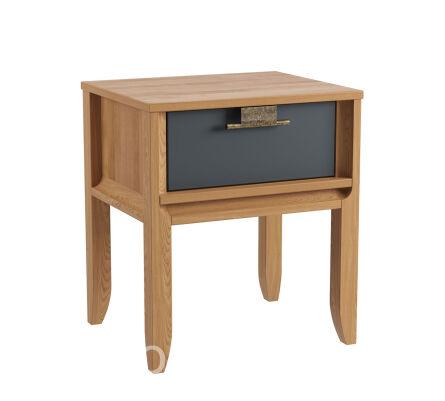 Тумба прикроватная Бридж с 1 ящиком на ножках